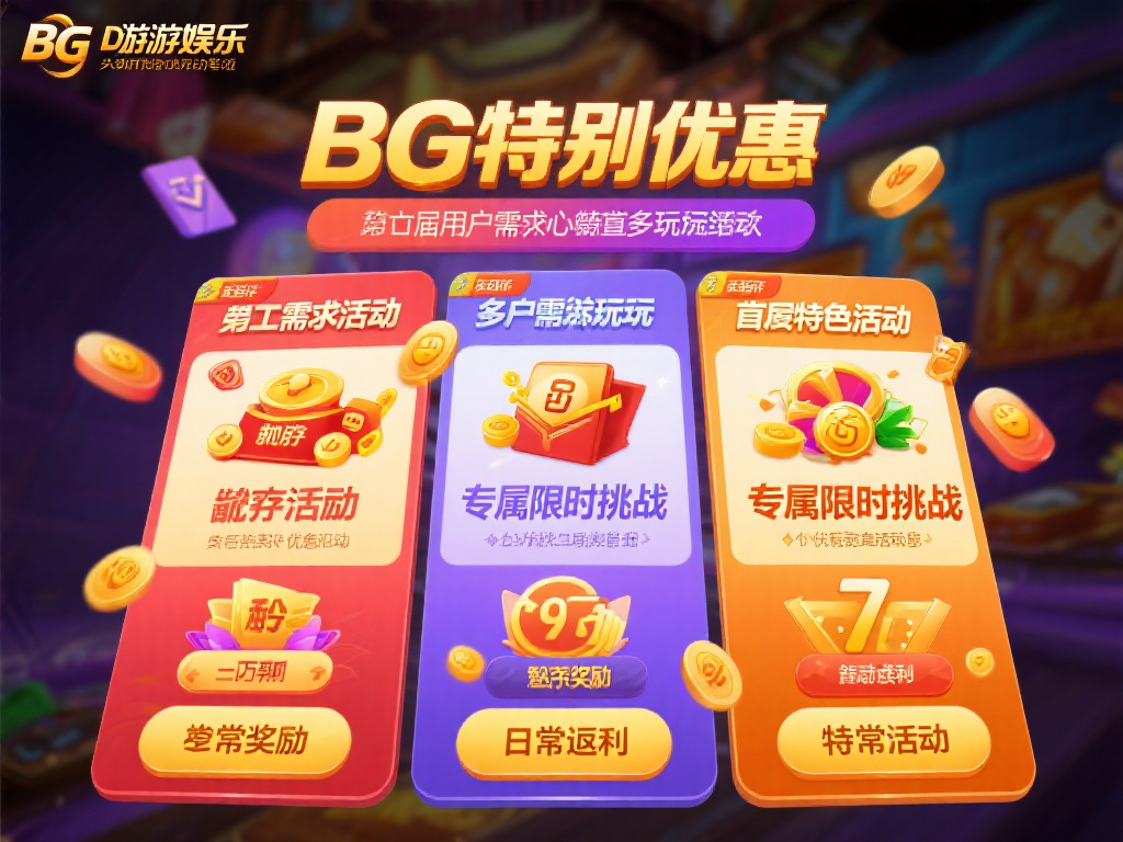 BG大游娱乐官网在线：畅享全新游戏优惠专属活动